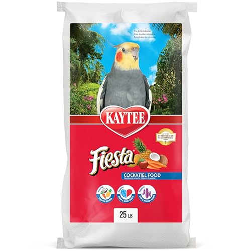 Kaytee Fiesta Cockatiel Food 25 lb