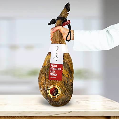 Pata Negra Schinken aus Eichelmast (Vorderschinken) 4 - 4.5 Kg - Spanischer Iberico Schinken Bellota