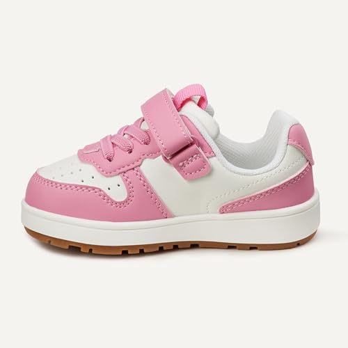Amazon Essentials Unisex Kids and Toddlers' Low Top Hook & Loop Court Sneakers - Image 4