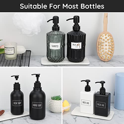 Image of Segbeauty 84 Pack Self-Adhesive Waterproof Labels, Removable Soap Dispenser Bottles Stickers for Bathroom, Kitchen, Laundry & DIY Cleaning, Modern Farmhouse Home Decor