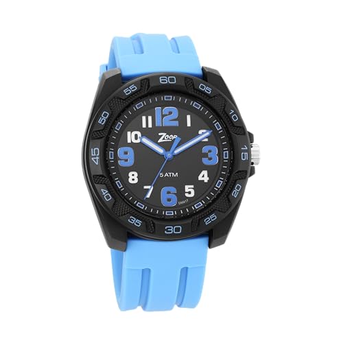 Zoop Analog Black Dial Unisex-Child Silicone Watch-Np16016Pp01/Np16016Pp01 (B09H7KFHD5) Amazon Price History, Amazon Price Tracker