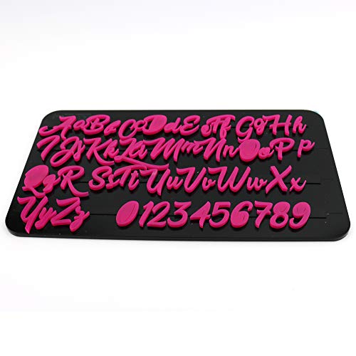 Squisite lettere per torta - Impressed lettere