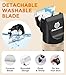 Petsaunter Dog Clippers for Grooming, 4-Speed & LCD, Low Noise Electric Trimmer for Grooming, Cordless Rechargeable Dog Hair Clippers, Super Quiet for Pets with Thick or Heavy Coats(C95)