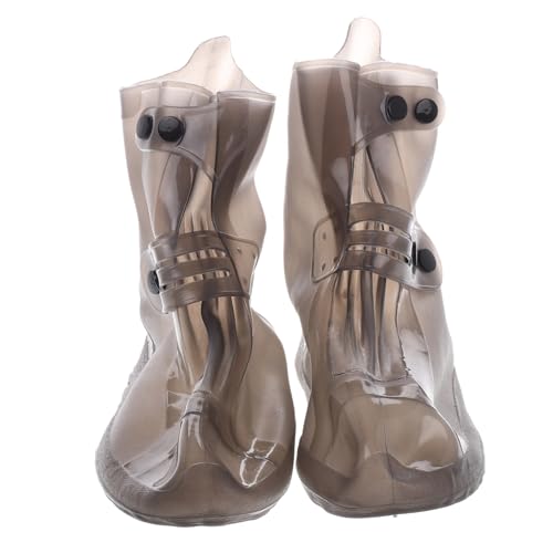 Yardwe 1 Par De Fundas para Botas De Lluvia Cubiertas Impermeables para Zapatos Protectores para Zapatos De Ciclismo Cubiertas para Zapatos Cubierta para Zapatos De Lluvia para