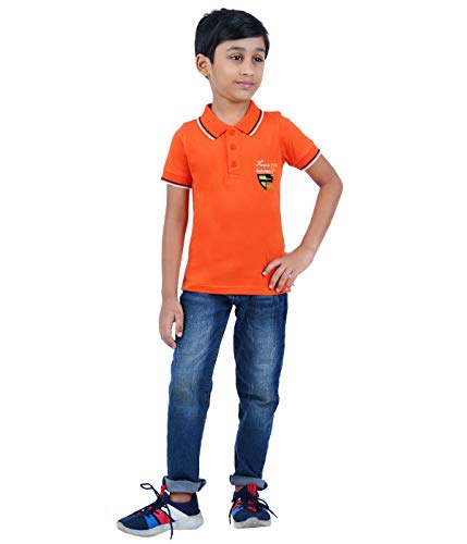 Image of CHECKERSBAY Boys Cotton Polo T-Shirt