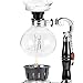 Yama Glass 5 Cup Tabletop Siphon (Syphon) (Alcohol Burner), 20-Ounce, Clear