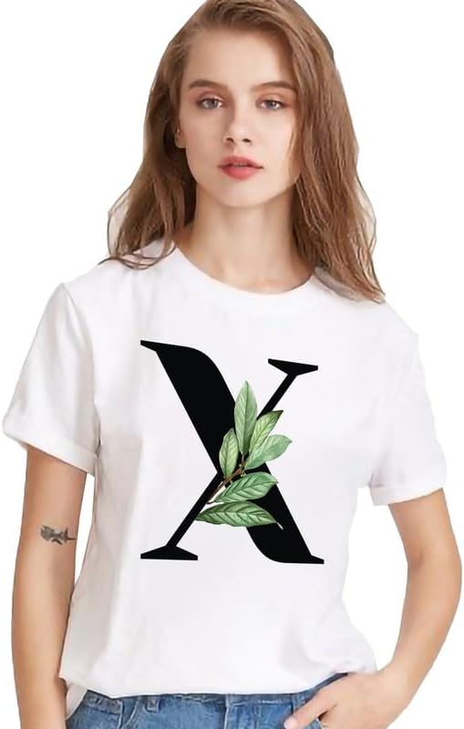 Alphabet A B C D E F G H I J K L M N O P Q R S T U V W X Y Z A to Z Graphic Printed Unisex T-Shirt