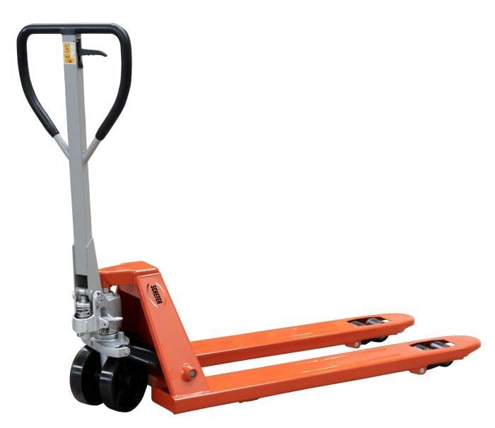 Gabelhubwagen 2700 Kg Gabellänge 1150 mm Polyurethan Tandem