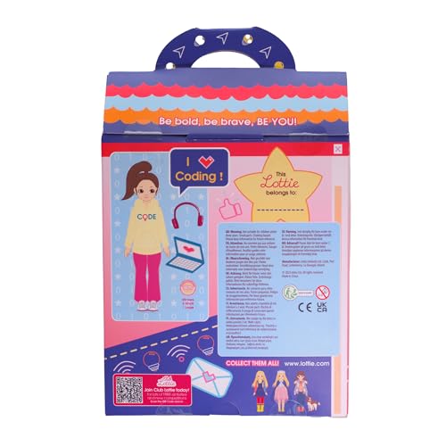 Lottie Coder Girl Muñeca con Laptop y Accesorios miniatura 6