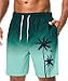 Danfiki Costumi Pantaloncini da Bagno Uomo Mare Surf Piscina Stampa Hawaiana...
