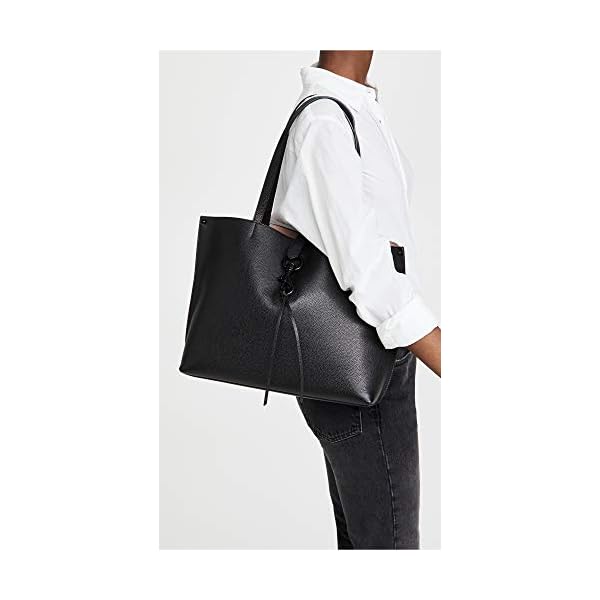 Rebecca Minkoff Megan Tote Bag for Women – Quality Leather Handbags for Women, Versatile Women’s Tote Handbag, Leather Purse & Work Bag, Large Tote Bag