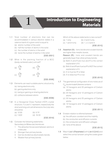 Image of ESE 2026 : Preliminary Exam: Electrical Engineering Volume-I | Chapterwise & Topicwise Objective Solved Papers | 25 Years Solved PYQs 2001-2025| UPSC Engineering Services Examination | Fully Solved | By Made Easy