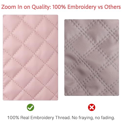 CLOUDWINGS Quilted Initial Duffle Bag