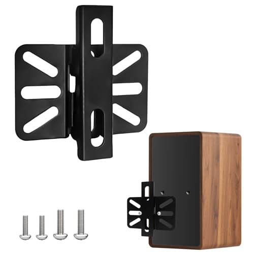 Risparmio di spazio: Stativi per casse può essere installato vicino alla parete, a soli 3 cm di distanza, in modo che l'apparecchiatura audio sembri sospesa sulla parete, migliorando l'utilizzo dello spazio e creando allo stesso tempo un effetto visivo più bello.