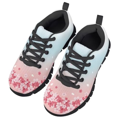 Kid Purple Girls Shoes Running Sports Sneakers Black Sole4