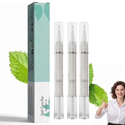 Orville Antifungal Pen, Swissclear Anti Fungal Pen, Anti Fungal Nail Treatment For Toenails, Natural Ingredients Nail Serum, Nail Strengthener With Tea Tree Oil, Aloe Vera and Vitamin EQ (3Pcs)