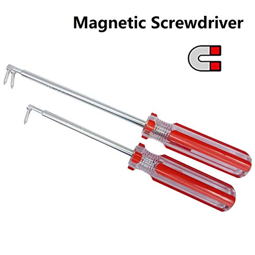 Screw Triangle Head Magnetic Screwdrivers Set 5 Sizes 1.4mm 1.8mm 2.0mm 2.3mm 2.7mm, SKZIRI Triangle Screws Driver Tool Kit for Fixing Electronic Toys (Tiangle Screwdriver Set)