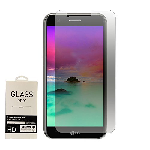 LG Harmony/K10 (2017)/K20 Plus/K20 V Screen Protector, Eagle Cell 0.33mm Clear Tempered Glass LCD Screen Protector Shield Guard Film for LG Harmony/K10 (2017)/K20 Plus/K20 V