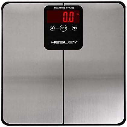 Hesley Weight Machine/Weighing Machine/Weighing Scale with advanced step on Technology HSB-1 (Black) (HSB4)