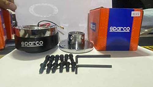 Image of AUTO MT SPARCO Universal Steering Wheel Ball Quick Release Boss Kit Lock Joint JDM Hub
