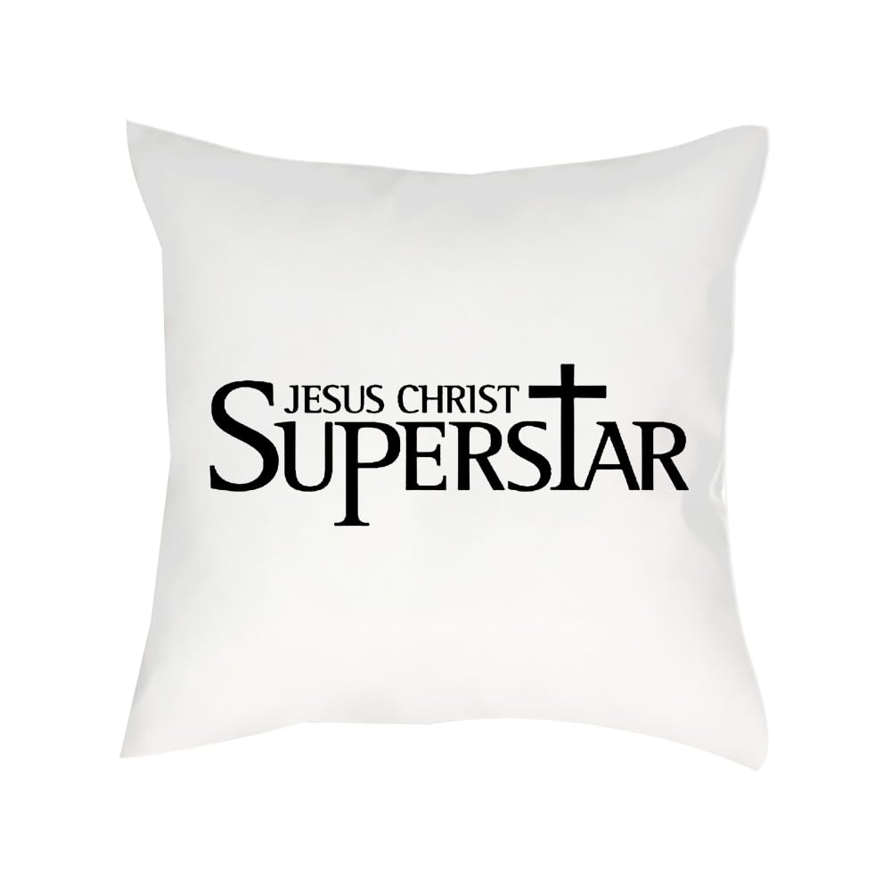 Giftme Jesus Christ Superstar,Home Decor Satin Cushion, Throw Pillow/Cushion. (Satin Cushion Cover)