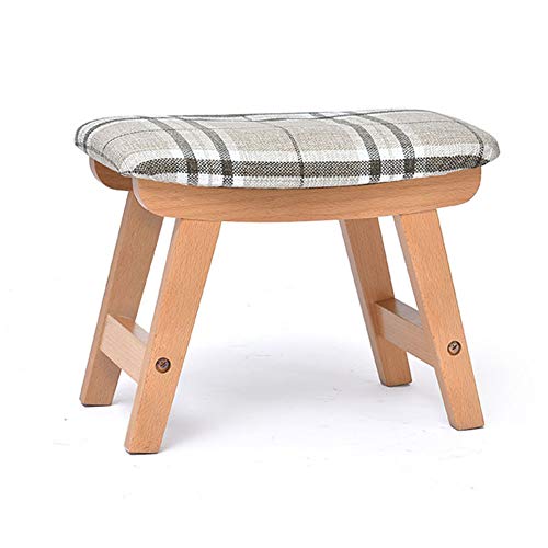Banco de madera maciza con diseño creativo para decoración 2