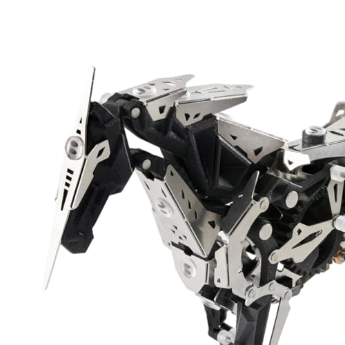 Puzzle de metal 3D Punkbuild, maqueta de caballo solar con 165 piezas exclusivas 5