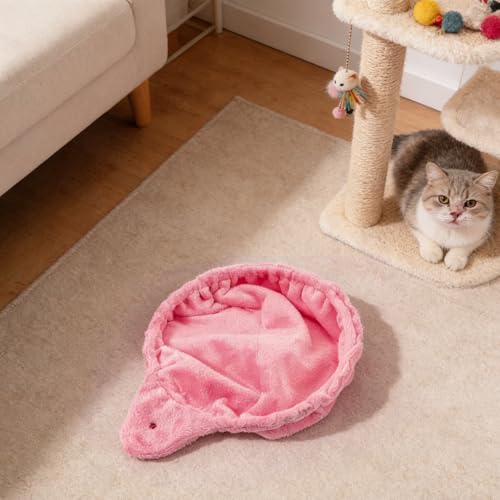 Hamac pour chat suspendu rose cuillère pour arbre à chat - 7