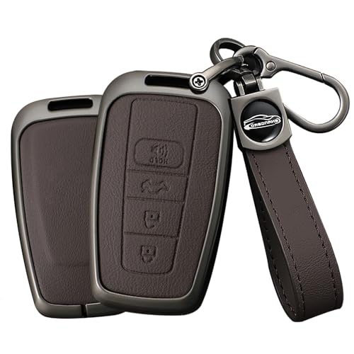 Coque de protection en cuir pour clé Toyota Camry RAV4 CHR Yaris