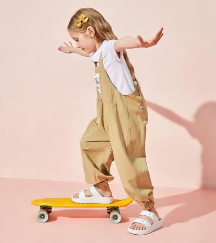 Image of Kids Slides Sandals Double Buckle Adjustable Boys Girls