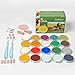 PanPastel Artist Pastels by GOLDEN, Landscape Set, 20 Color, Professional Artist Pastels, Unique Pan Format (cake-like)