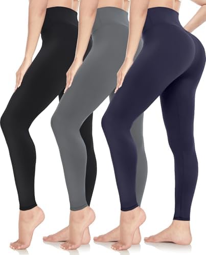 ACTINPUT Leggings Damen High Waist Leggins Blickdicht Sportleggings Lang Elastische Yogahose Laufhose Für Sport Gym Yoga