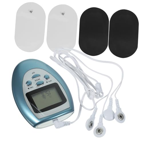 Veemoon Máquina de Estimulación Eléctrica Portátil para Dispositivo Digital de con Terapéuticos para Masaje de Espalda Cuello y Piernas