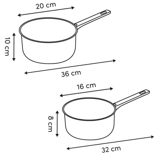 Cacerolas de acero inoxidable 5five que evitan que la comida se pegue 7