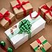 24 PCS Christmas Ribbon Pull Bows, 5 Inch Wide Pre-Tied Gift Bows for Fast Wrapping, Gift Wrapping Accessory for Presents, Baskets, Wine Bottles Decoration，Xmas Gift Wrapping and Decoration Present
