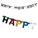 Produktbild Buchstaben-Girlande Happy Birthday 152 cm
