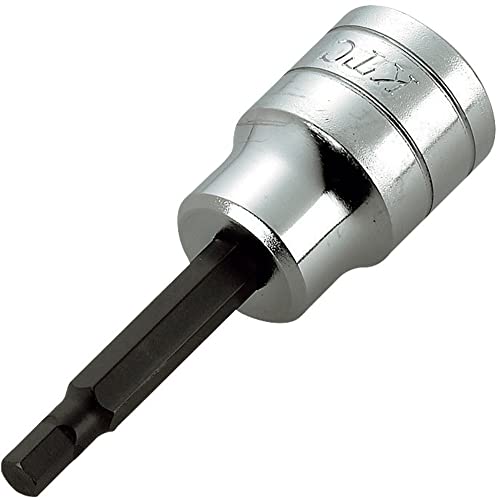 京都機械工具(KTC) 12.7mm (1/2インチ) ヘキサゴン ビットソケット BT4-1/4