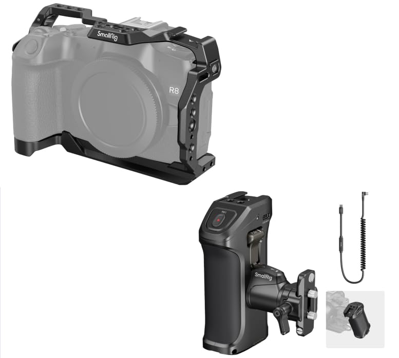 Canon EOS R8 （Smallrigケージ、予備電池、リモコン付き） Amazon.com : SmallRig Cage for Canon R8+Stepless Rotating Side