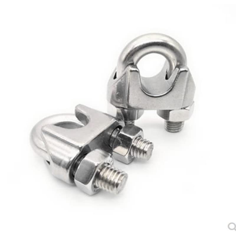 Serre-câble acier M4 inox avec boulons de gréement de précision géométrique - 5