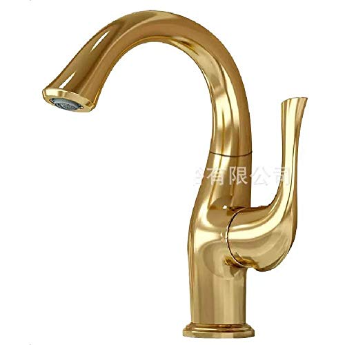 Robinet de lavabo noir antique en bronze pour meuble de salle de bain rétro