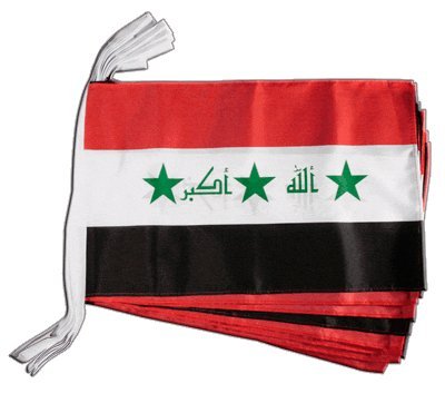 Guirlande Irak 2004-2008 Digni géante de 8,9 m résistante