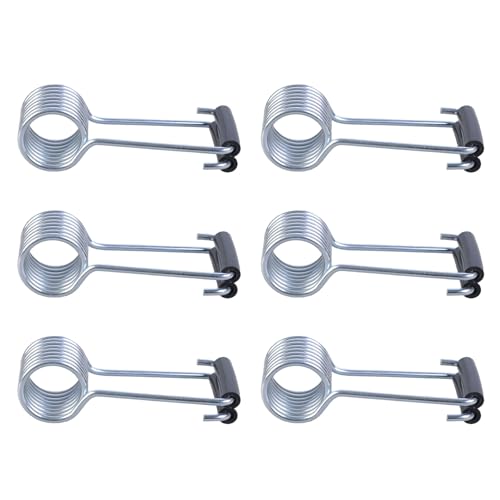RSHuiOUXX 6pieces Butterfly Spring Door Close Spring Hinge Spring Butt Hinge Pin Door SelfClosing Hinge Door Accessories Enduring