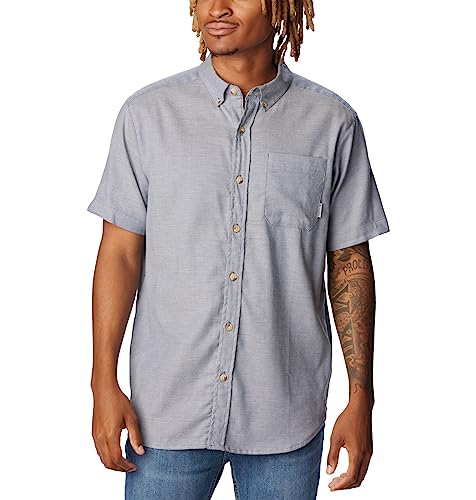 Chemise Columbia Rapid Rivers II Short Sleeve pour randonnée homme coloris Dark Mountain