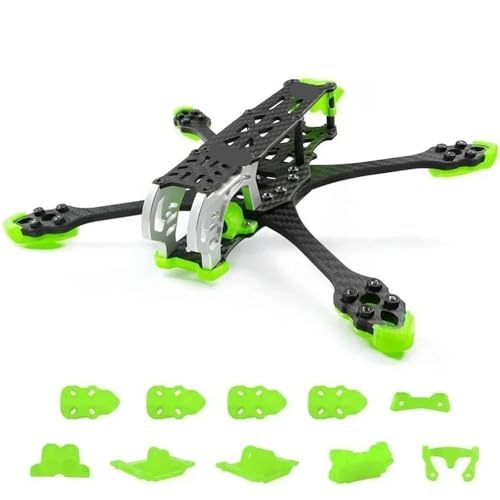 Châssis M5 Pro FPV MK5 avec cadre de 5 pouces finition verte