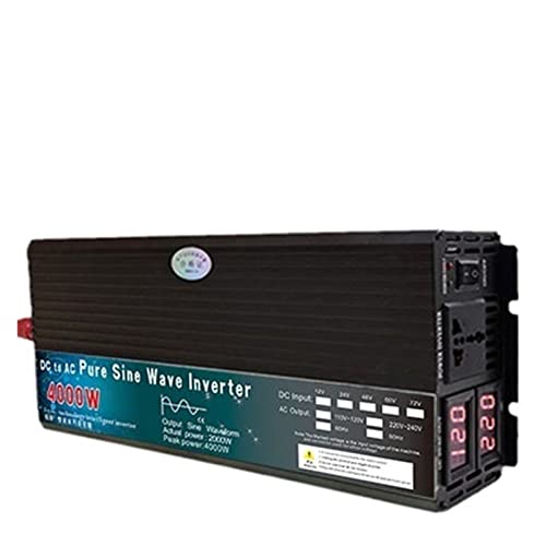 Onduleur pure sinus 12V 220V protégez vos appareils avec 4000W