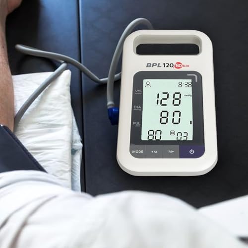 Image of BPL Medical Technologies B20 Large Digital Blood Pressure Monitor|LCD Display|BP Apparatus for Home & Hospital|Hypertension & Managing Heart Health Device - White