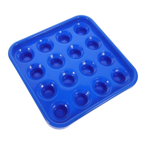 HANABASS Pool Ball Holder Snooker Ball Storage Plastic Pool Table Accessory Sturdy Billiards Tray