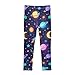 GAIGEO Little Big Girls Leggings Colorful Space Planets Yoga Leggings Pants Dance Tights Trousers Fashion Stretch Pants, 9-10 Years