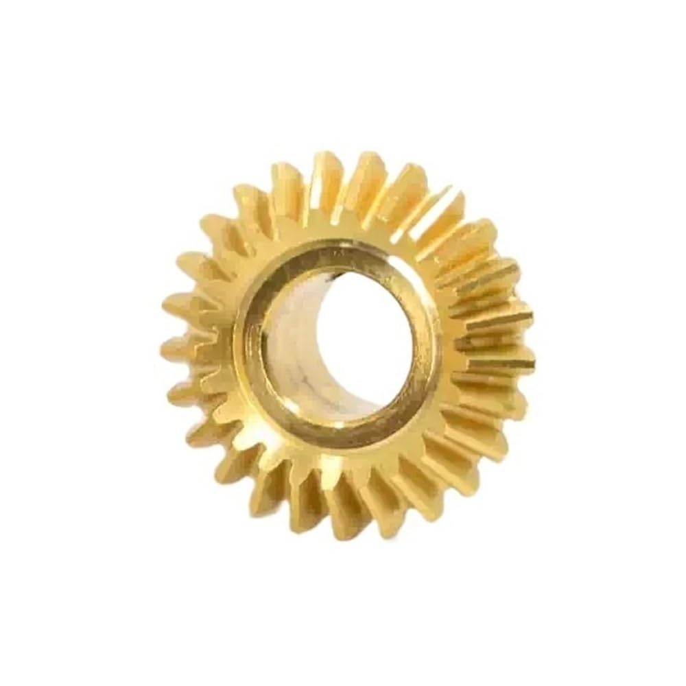 2 Stück 1:1 90 Grad ineinander greifende Winkelgetriebe, Bohrung 3/4/5/6/8 mm, 0,4 M 0,5 M 0,8 M 1 M Messing-Kegelrad(5MM*0.5M*30T)