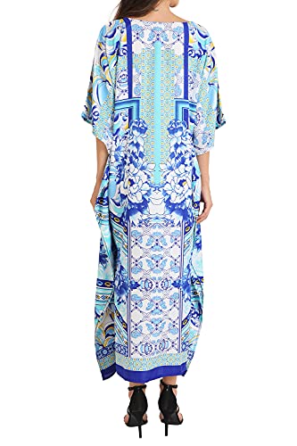 Image of Miss Lavish London Women's Kaftan- Kaftan Dress for Casual, Party, Evening, Vacation and Everyday Wear